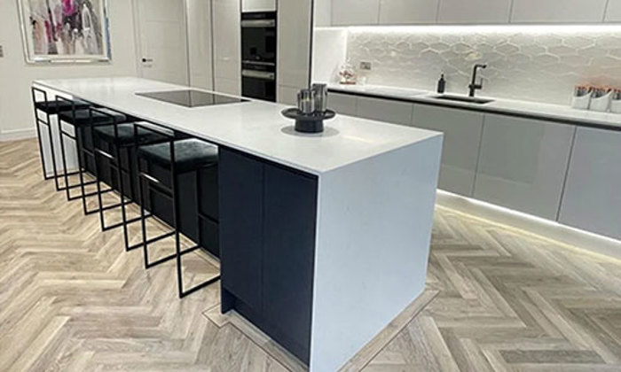 Kandean flooring in a kitchen