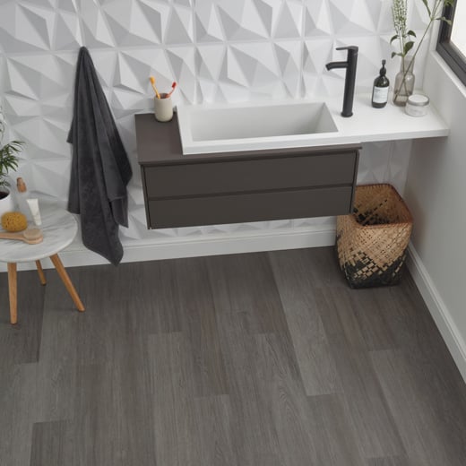 Shadow Studio Oak SCB-KP150-6 floors in a bathroom Knight Tile